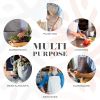Black Aprons Bulk  12 Pack Commercial Chef Bib Apron for Kitchen and Restaurant Cooking without Pockets Unisex Women and Men Adult